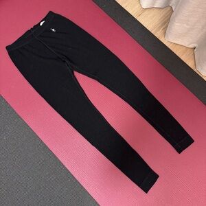 Smartwool 100% Merino Wool Base Layer Bottoms (Leggings), Size S, Black